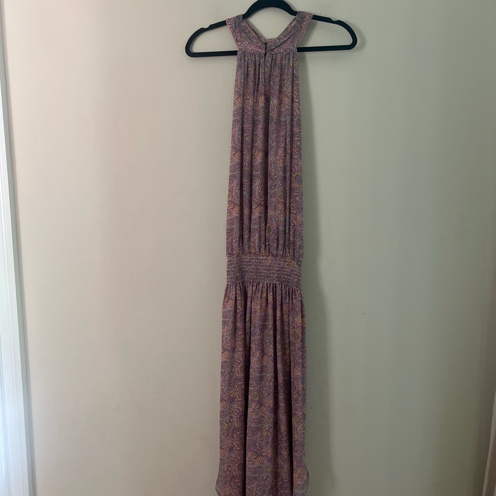 Ramy Brooks woman’s Elegant Halter Neck Paisley Dress - Picture 9 of 13